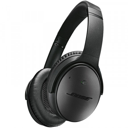 BOSE QuietComfort QC25 Acoustic Noise Cancelling headphones for selected Samsung and Android devices, black