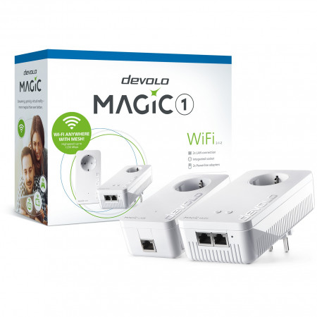 devolo Magic 1 WiFi Powerline adapter Starter Kit