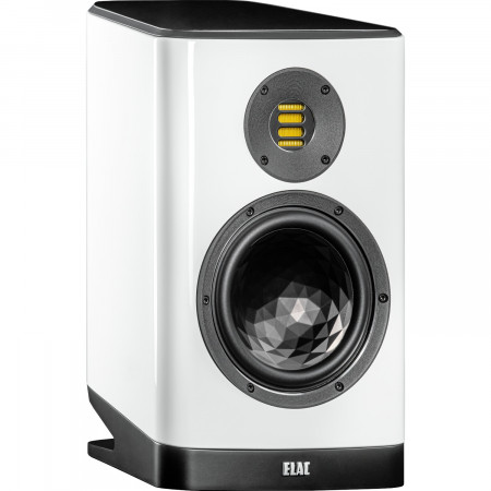Elac Vela BS 404 bookshelf speaker, white high-gloss