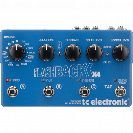 TC Electronic Flashback X4 Delay guitar pedal