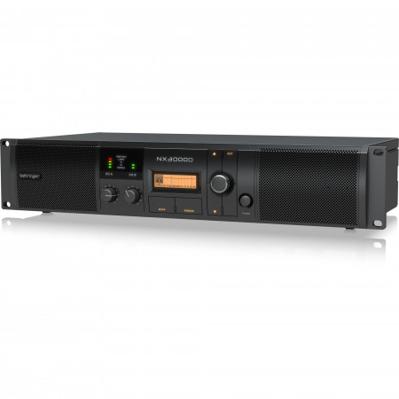 Behringer NX3000D power amplifier with DSP