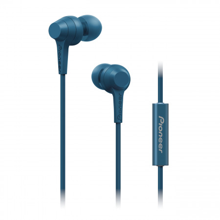 Pioneer SE-C1T-L in-ear headset, blue