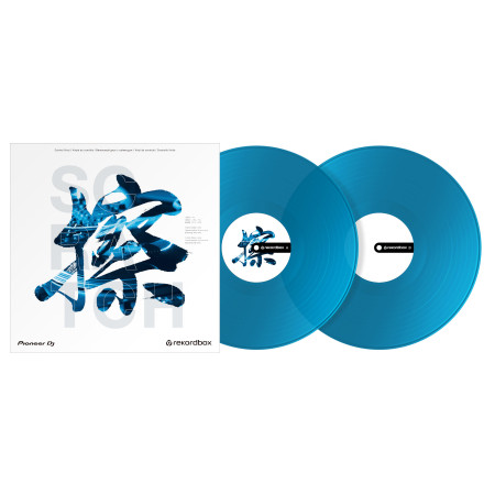 Pioneer DJ RB-VD2-CB Control vinyl, blue