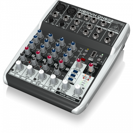 Behringer XENYX QX602MP3 analog mixer