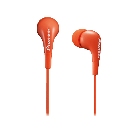 Pioneer SE-CL502-M headphones, orange