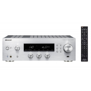 Pioneer SX-N30AE-S network stereo receiver, silver