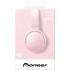Pioneer SE-S3BT-P wireless noise-cancelling headphones, pink
