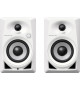 Pioneer DJ DM-40-W active monitor speaker, white