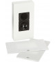 ELAC WS 1445 custom install on-wall speaker, white